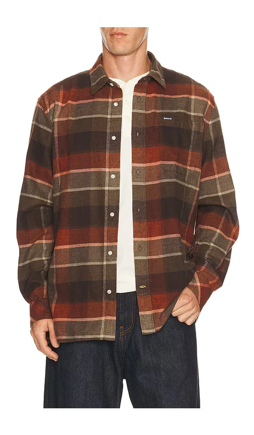 Copswell Relaxed Checked Shirt by Barbour