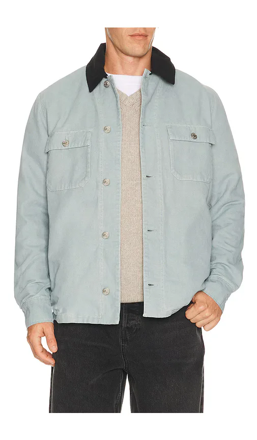 Sapally V Shirt Jacket by Samsoe Samsoe