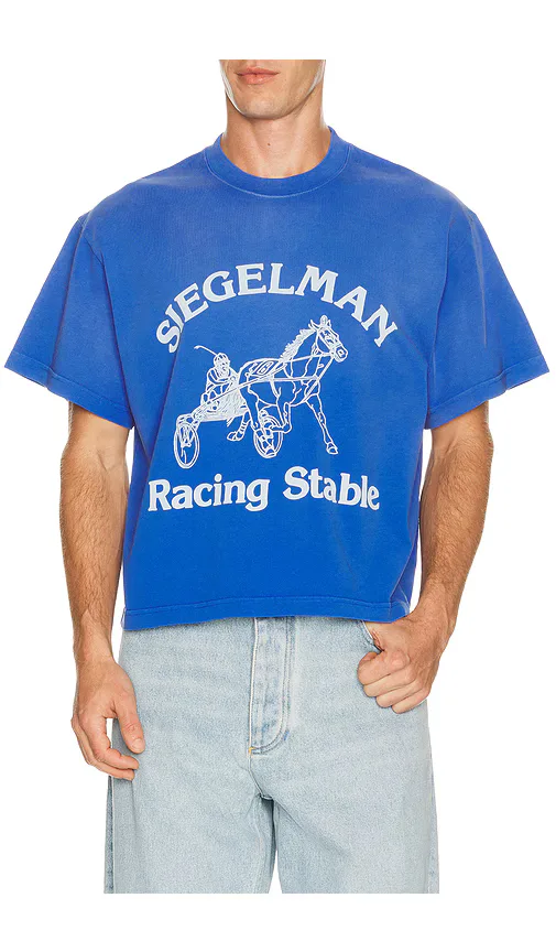 Racing Stable Boxy Tee by Siegelman Stable