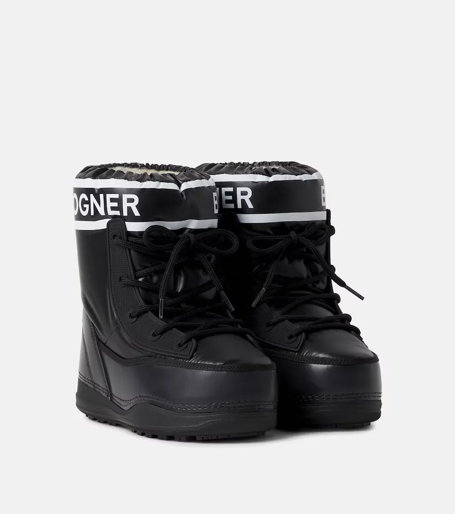 La Plagne Logo Snow Boots by Bogner Kids