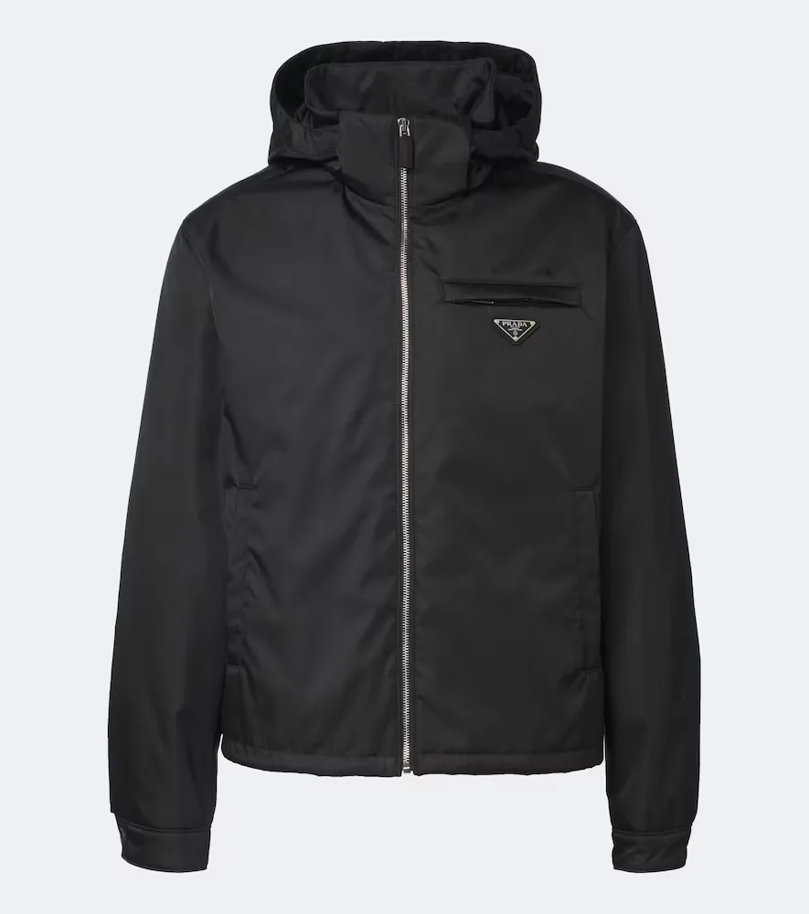 Re-Nylon Hooded Jacket by Prada