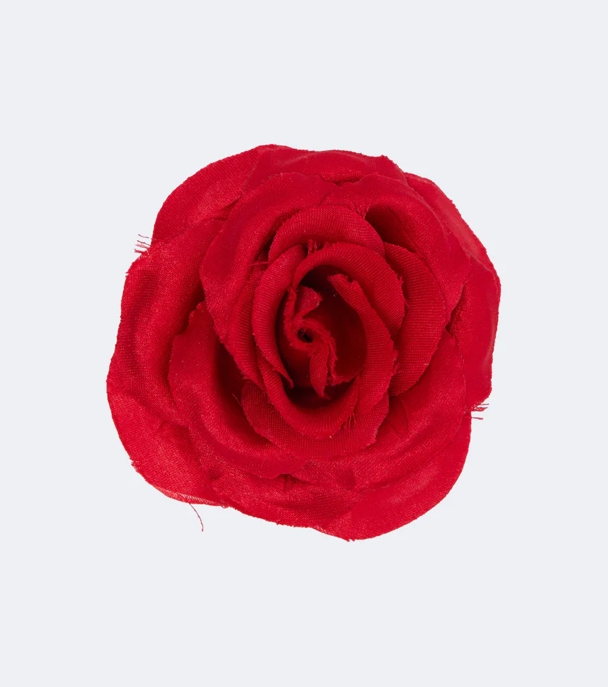 Frankie Floral Organza Brooch by Khaite