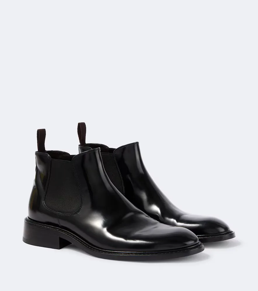 Gable Leather Chelsea Boots by The Row