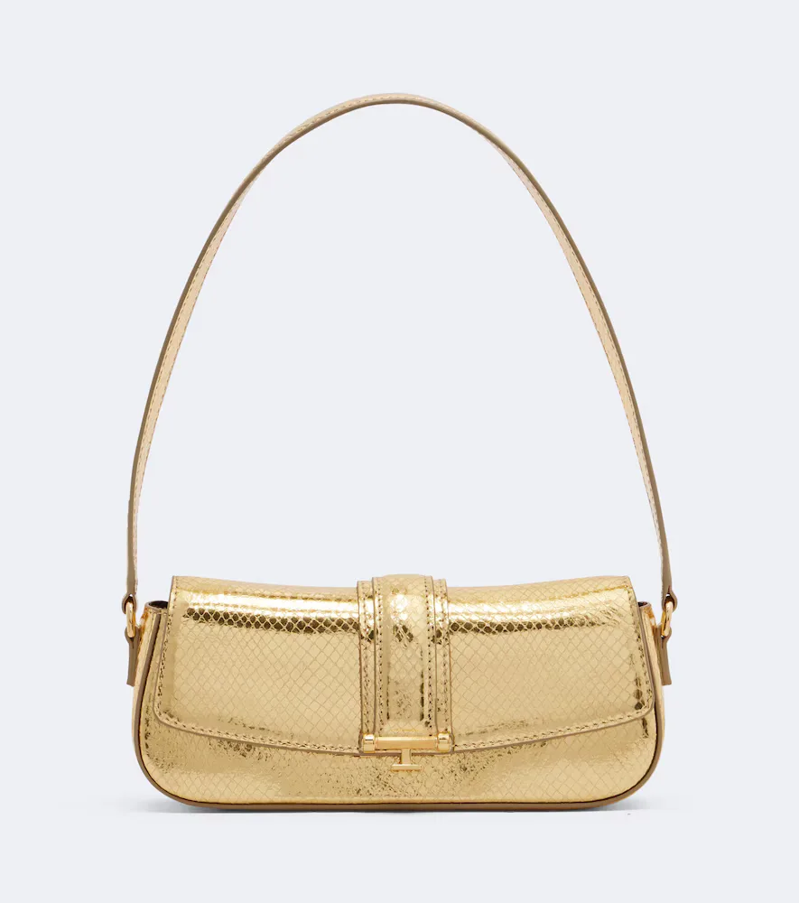 Bodrum Metallic Leather Shoulder Bag by The New Arrivals Ilkyaz Ozel