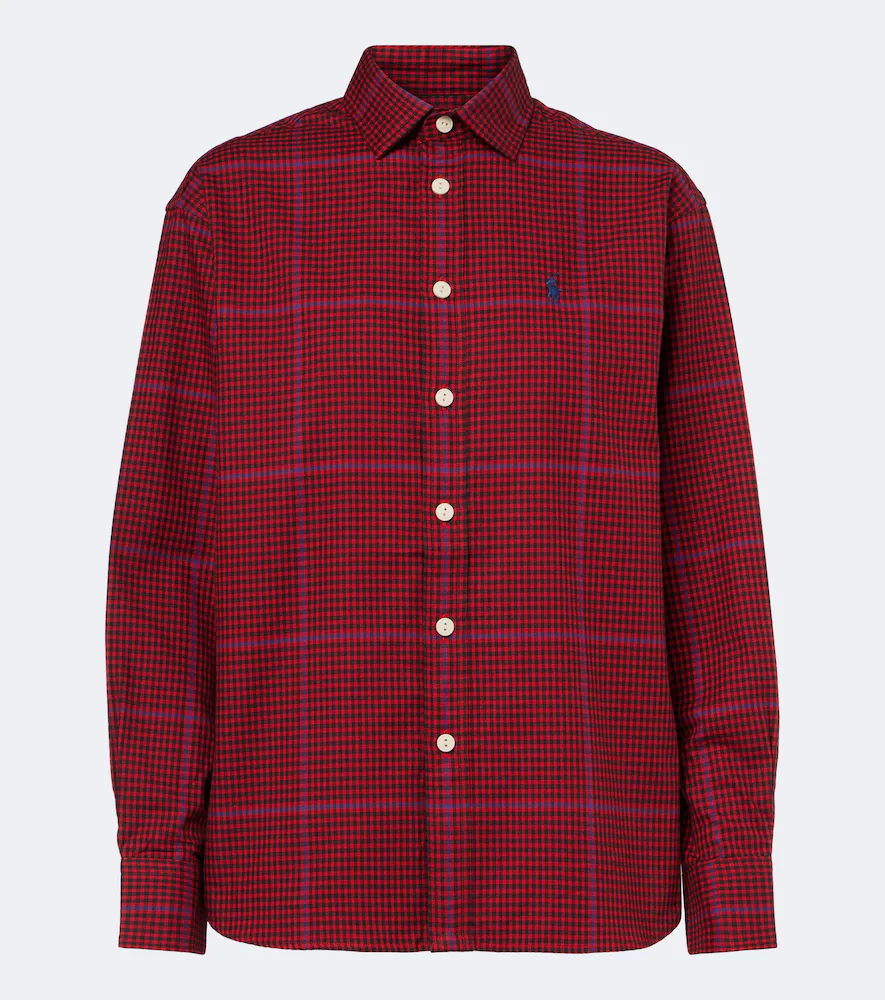 Plaid Cotton Twill Shirt by Polo Ralph Lauren