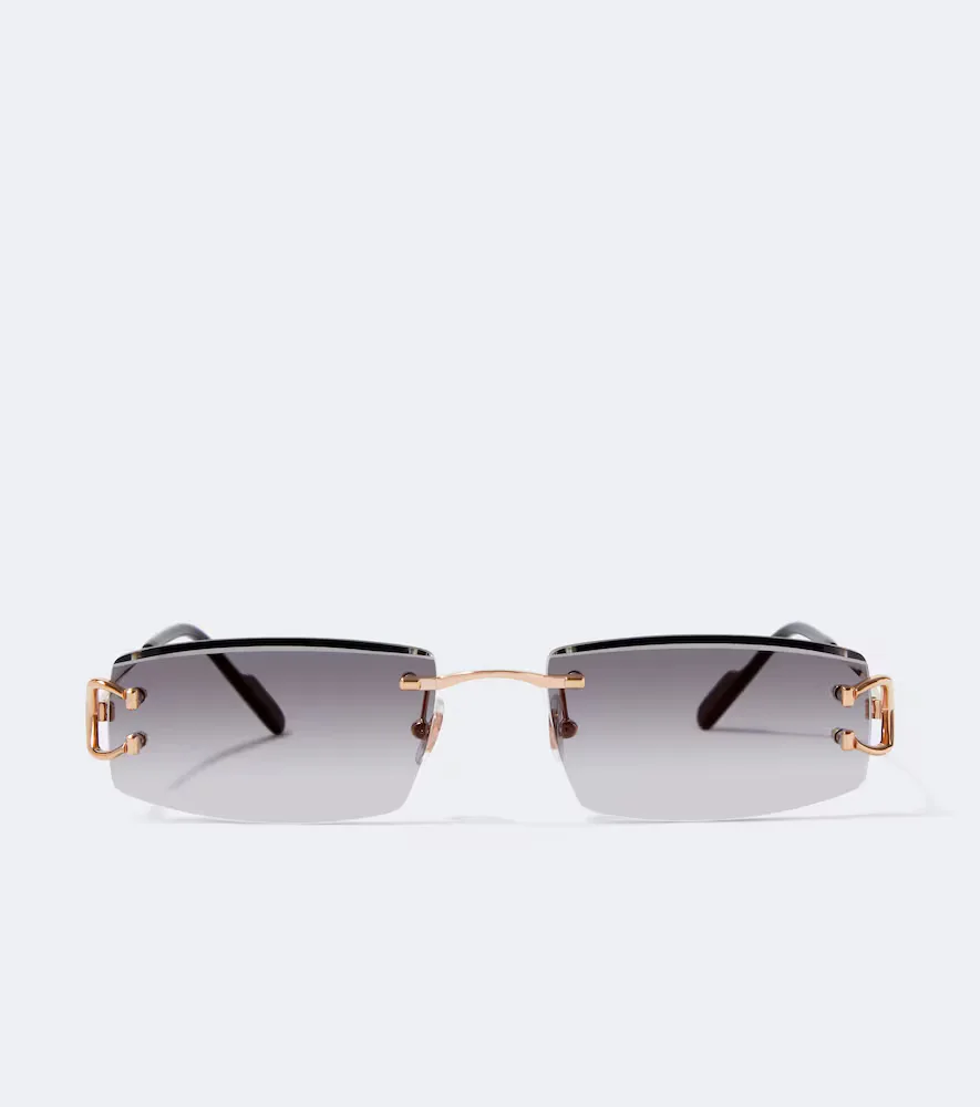 Eyewear Collection Motifs De Cartier Rectangular Sunglasses by Cartier's