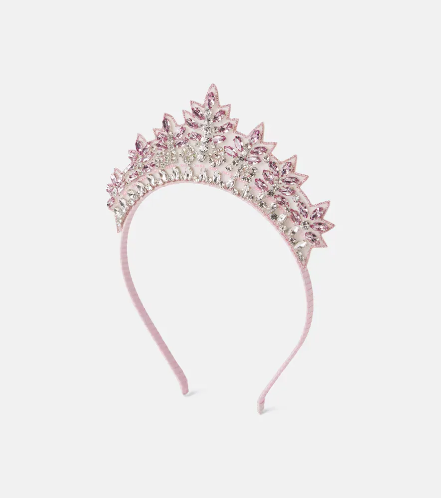 Tutu Du Monde x Barbie Tiara Crystal-Embellished Headband by Tutu Du Monde