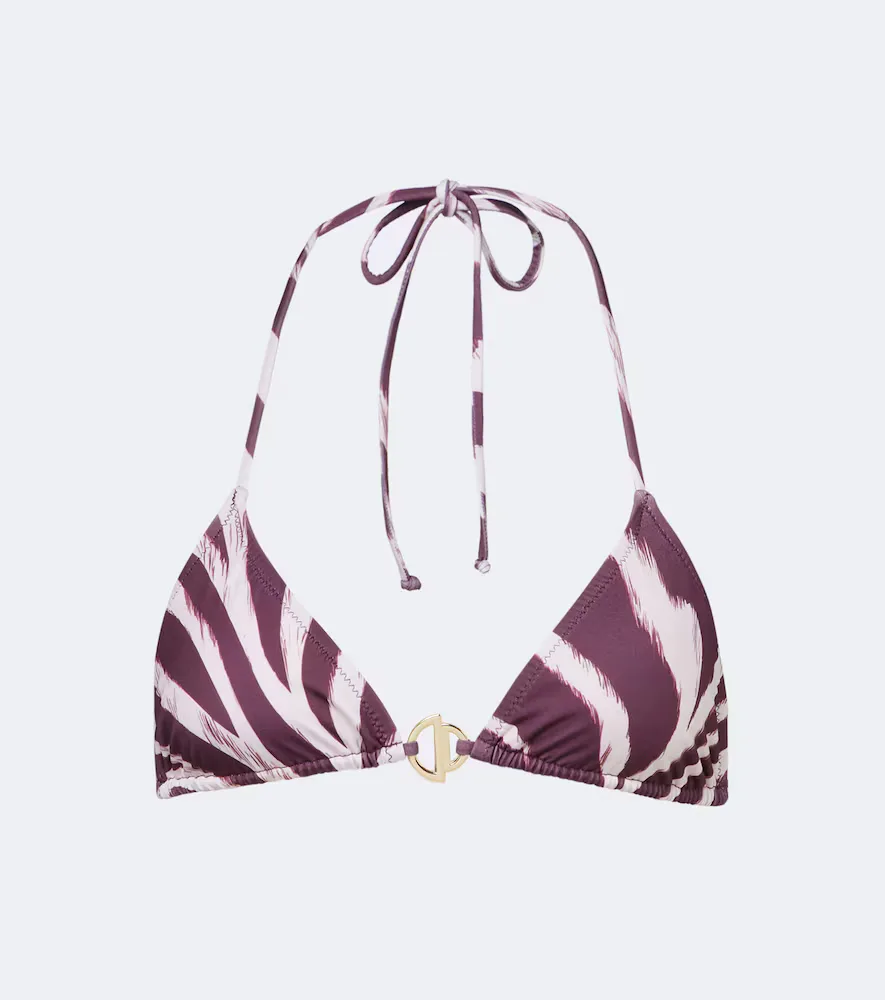 Berry Printed Bikini Top by Bananhot