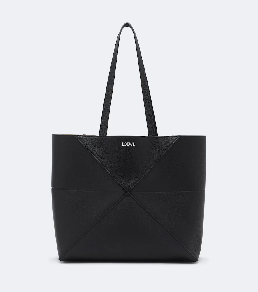 Puzzle Fold Medium Leather Tote Bag by LOEWE
