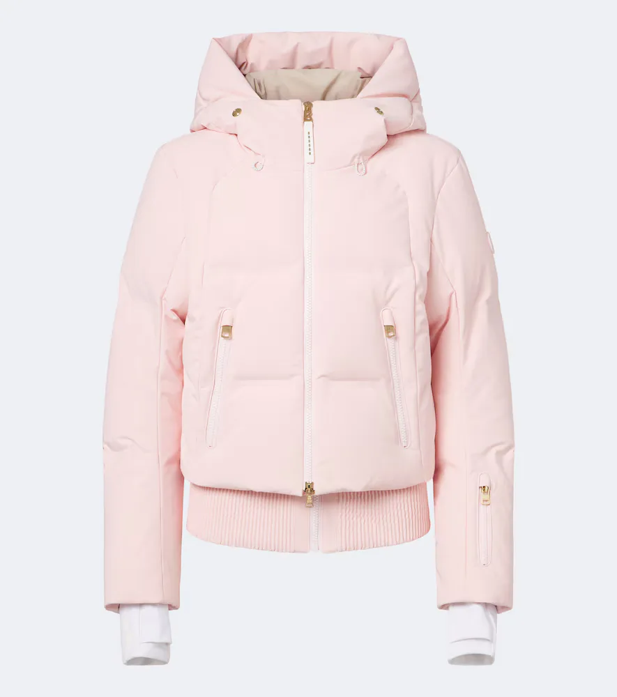 Hooded Down Ski Jacket by Bogner