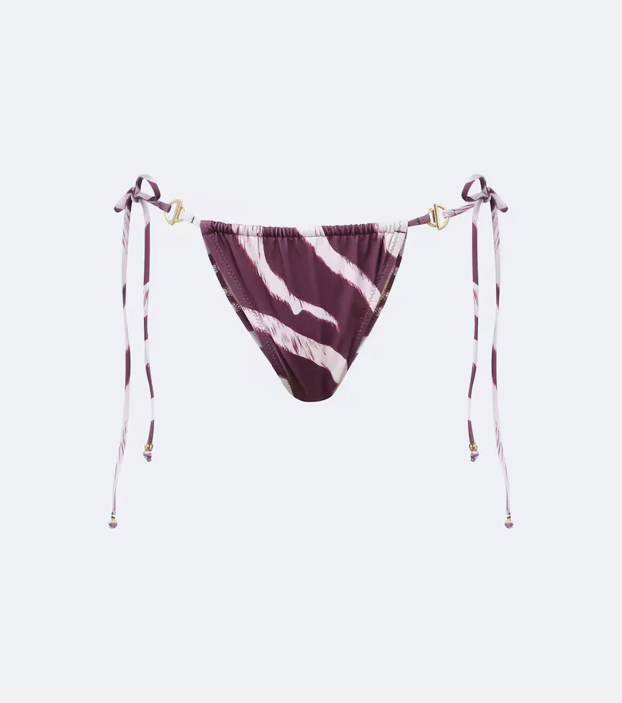 Berry Printed Bikini Bottoms by Bananhot