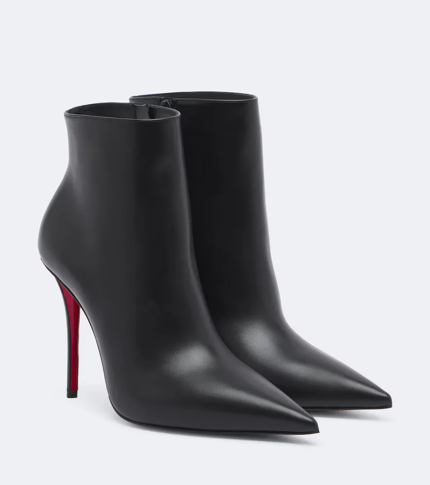 Miss Z Leather Ankle Boots by Christian Louboutin