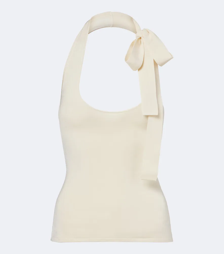 Fairlight Knitted Halterneck Top by Zimmermann
