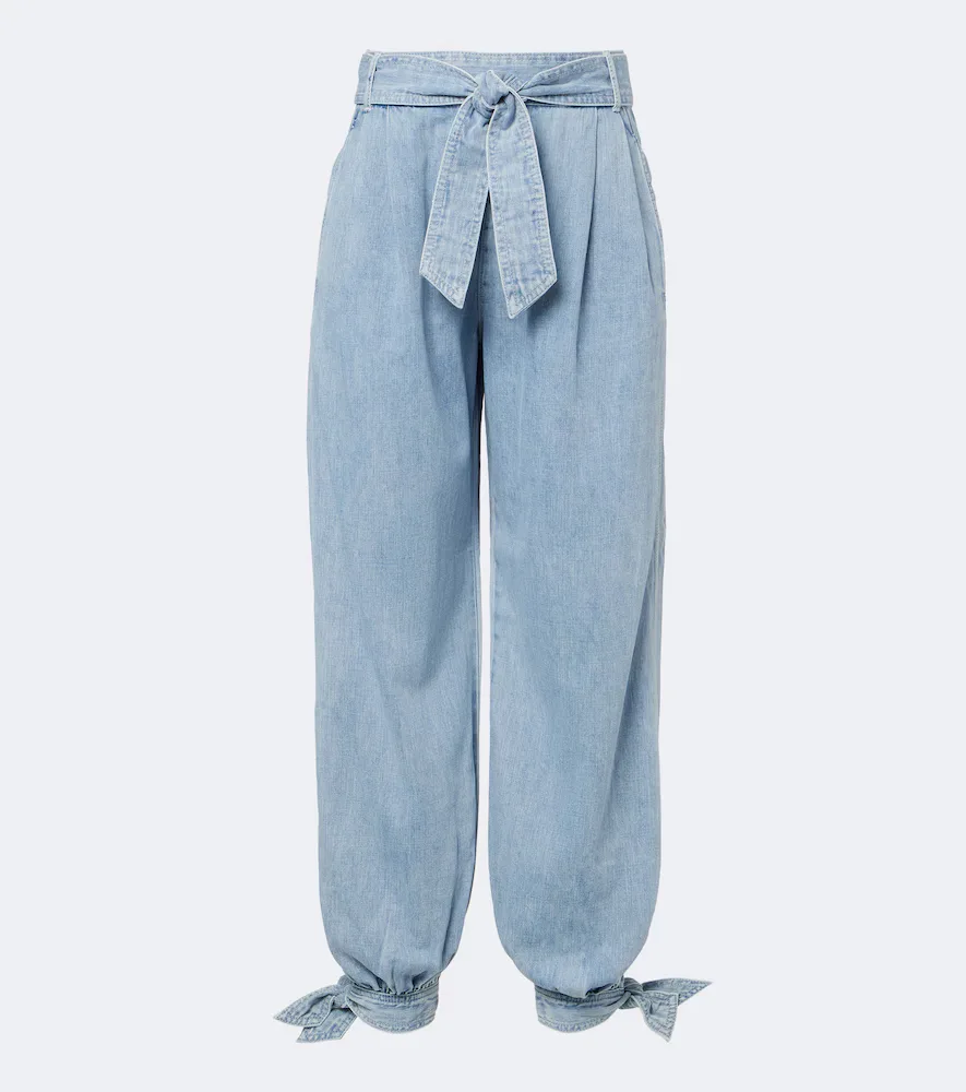 Fairlight Barrel-Leg Jeans by Zimmermann