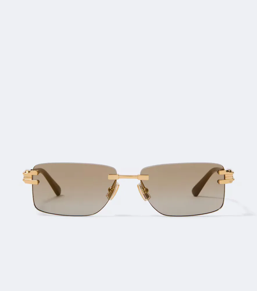 Rectangular Sunglasses by Bottega Veneta