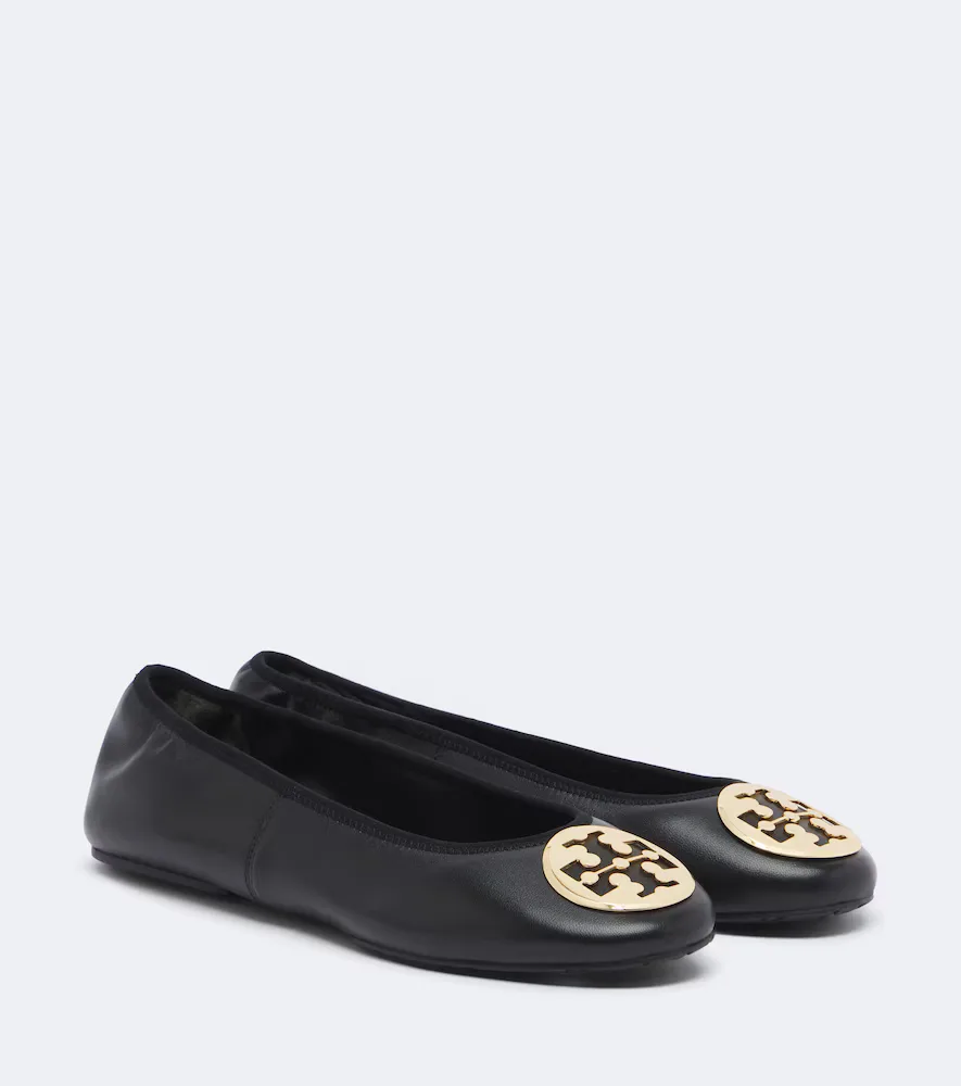 Reva Travel Leather Ballet Flats