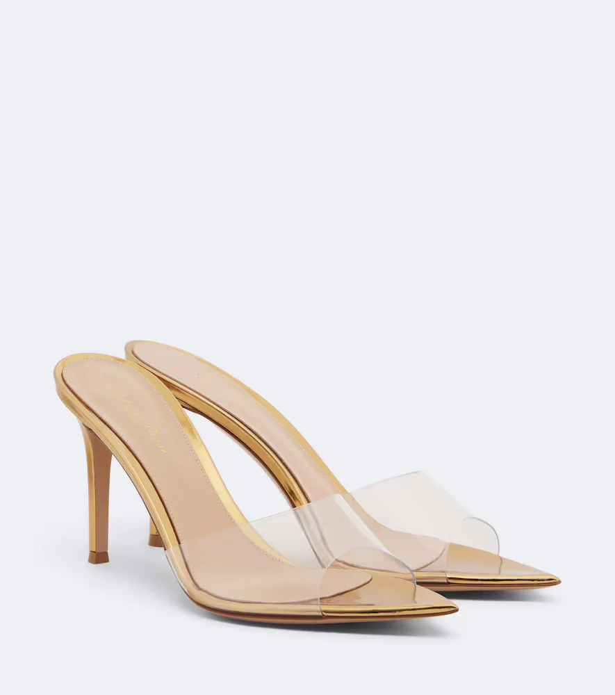 Elle TPU Mules by Gianvito Rossi