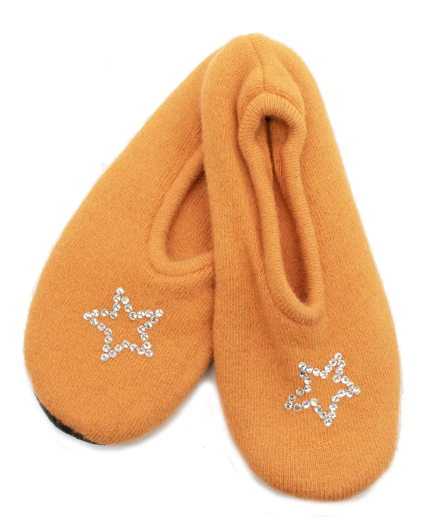 Ballerina Slippers with Hotfix Stones Star by Portolano