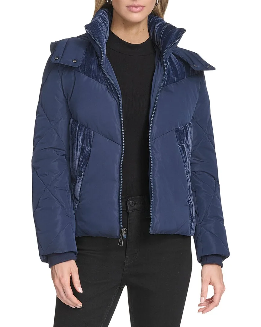 Tayte Hooded Puffer Jacket by Andrew Marc