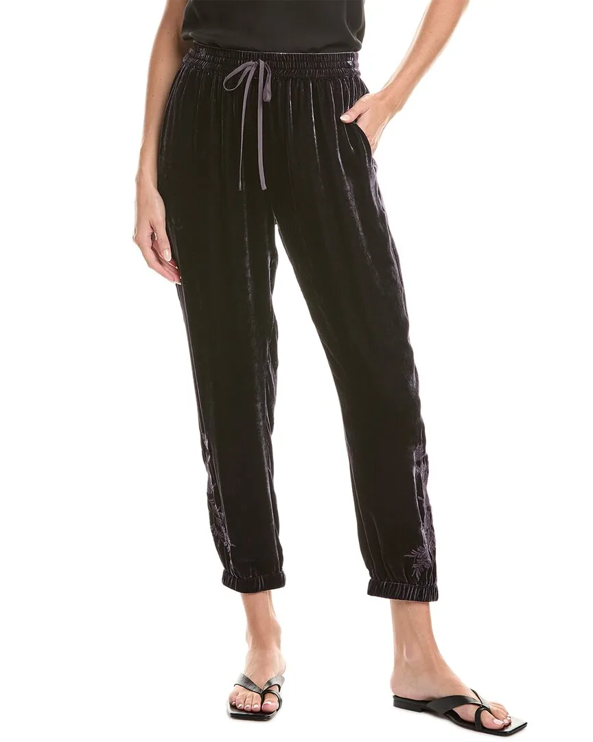 Velvet Silk-Blend Jogger Pant by Johnny Was