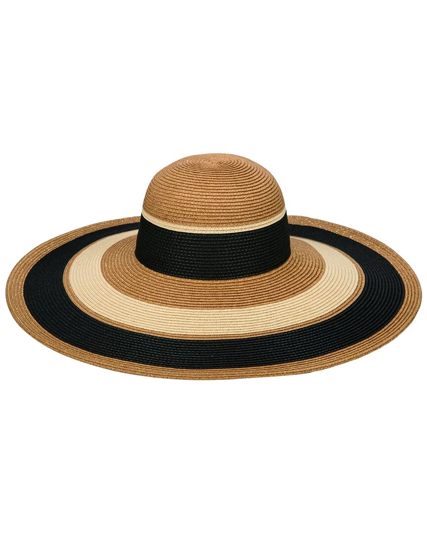 Las Palmas Floppy Ultrabraid Striped Floppy Hat by San Diego Hat Company