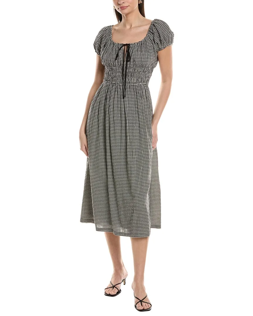 Short Sleeve Midi Dress by Jl Luxe
