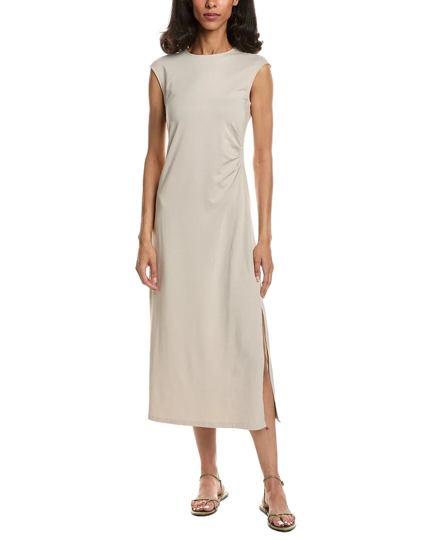 Cap Sleeve Pleat Dress
