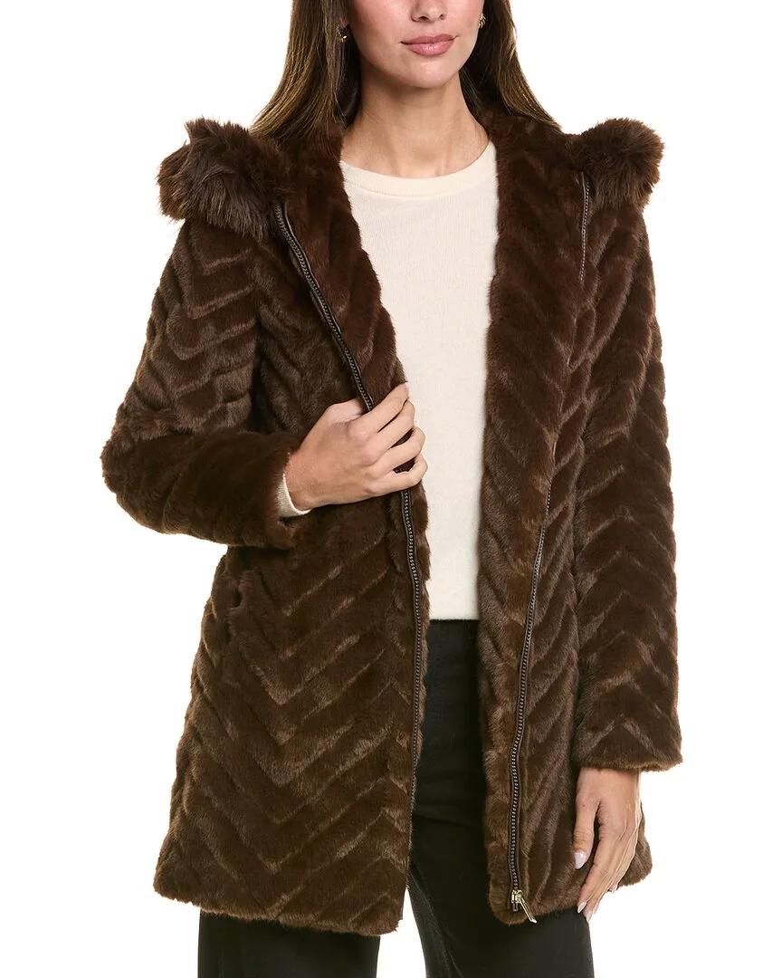 Hooded Jacket by Via Spiga