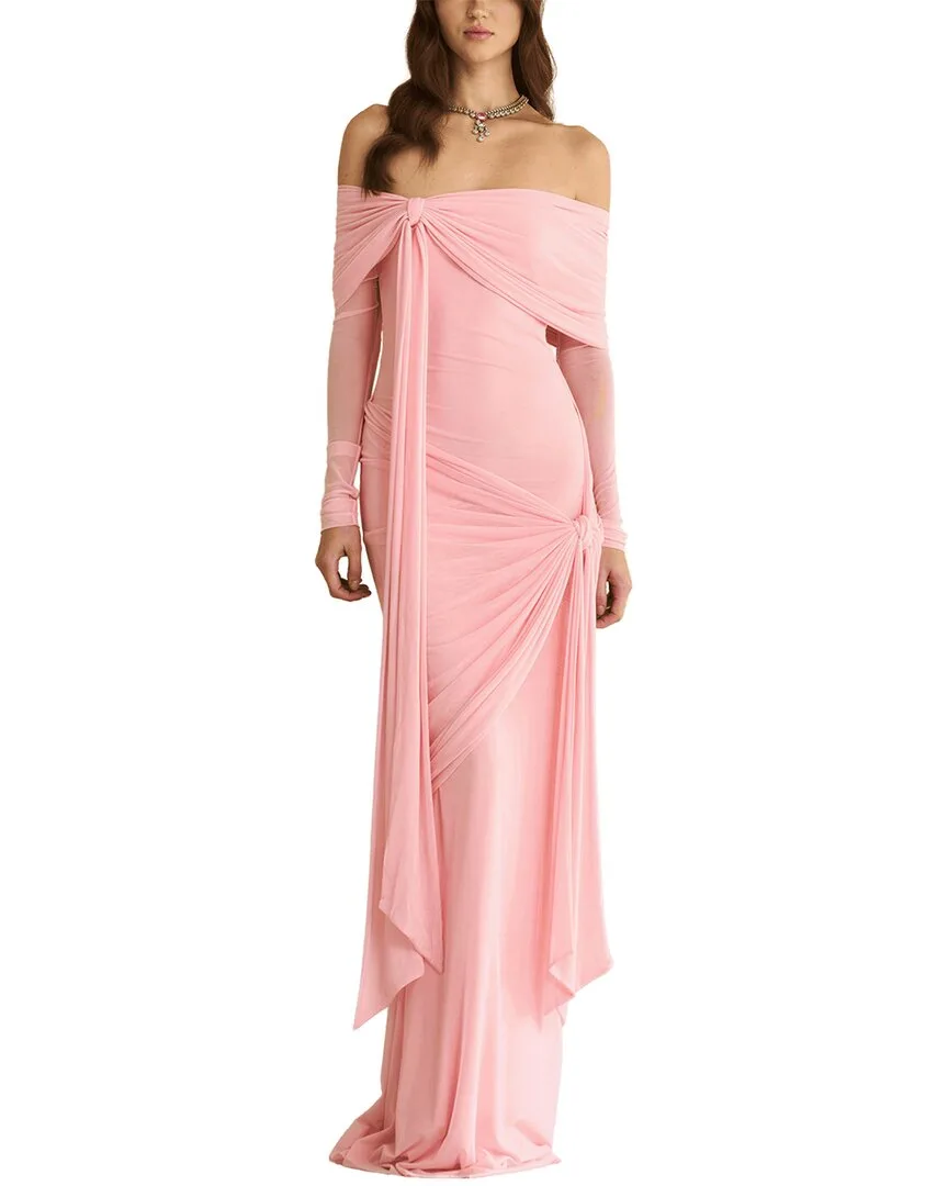 Off-The-Shoulder Maxi Dress by Dilireba