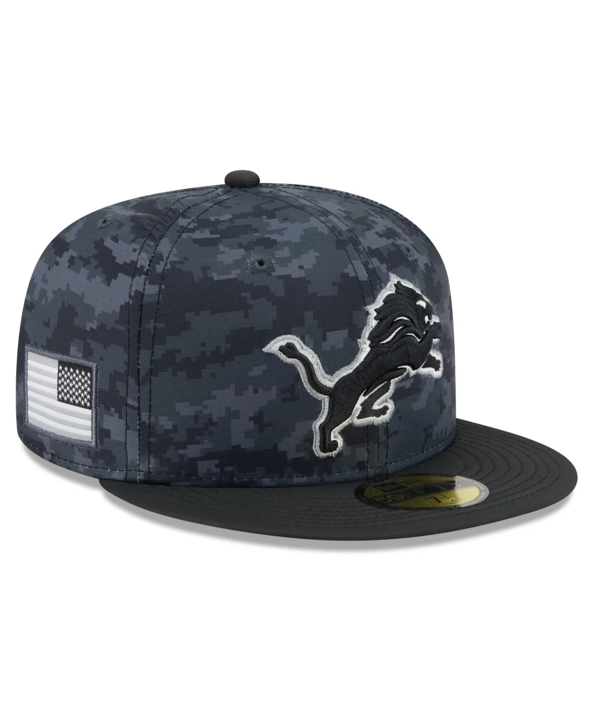 Detroit Lions 2026 Salute to Service 59FIFTY Fitted Hat
