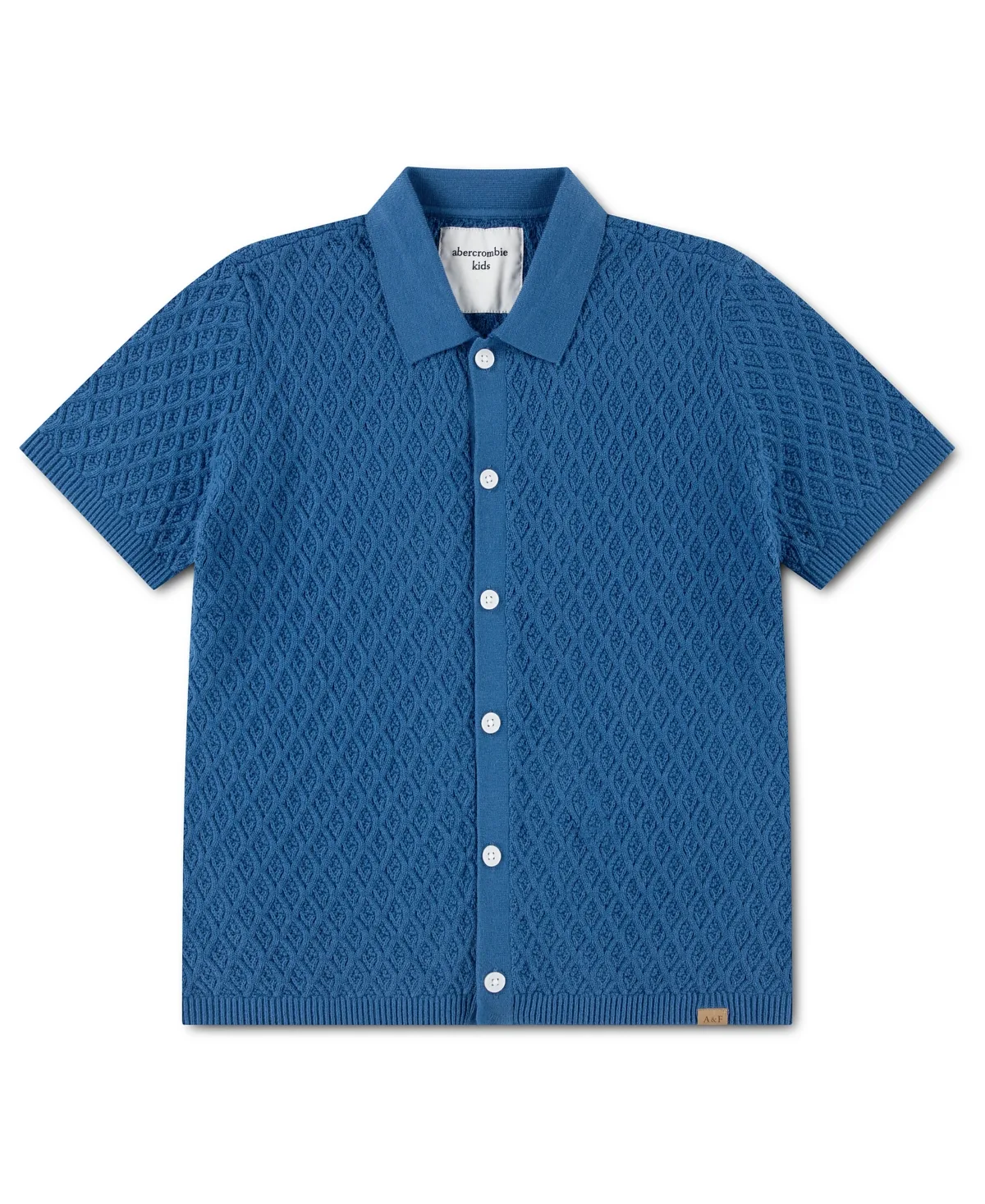 Swolo Cotton-Blend Short-Sleeve Polo Shirt by Abercrombie Kids