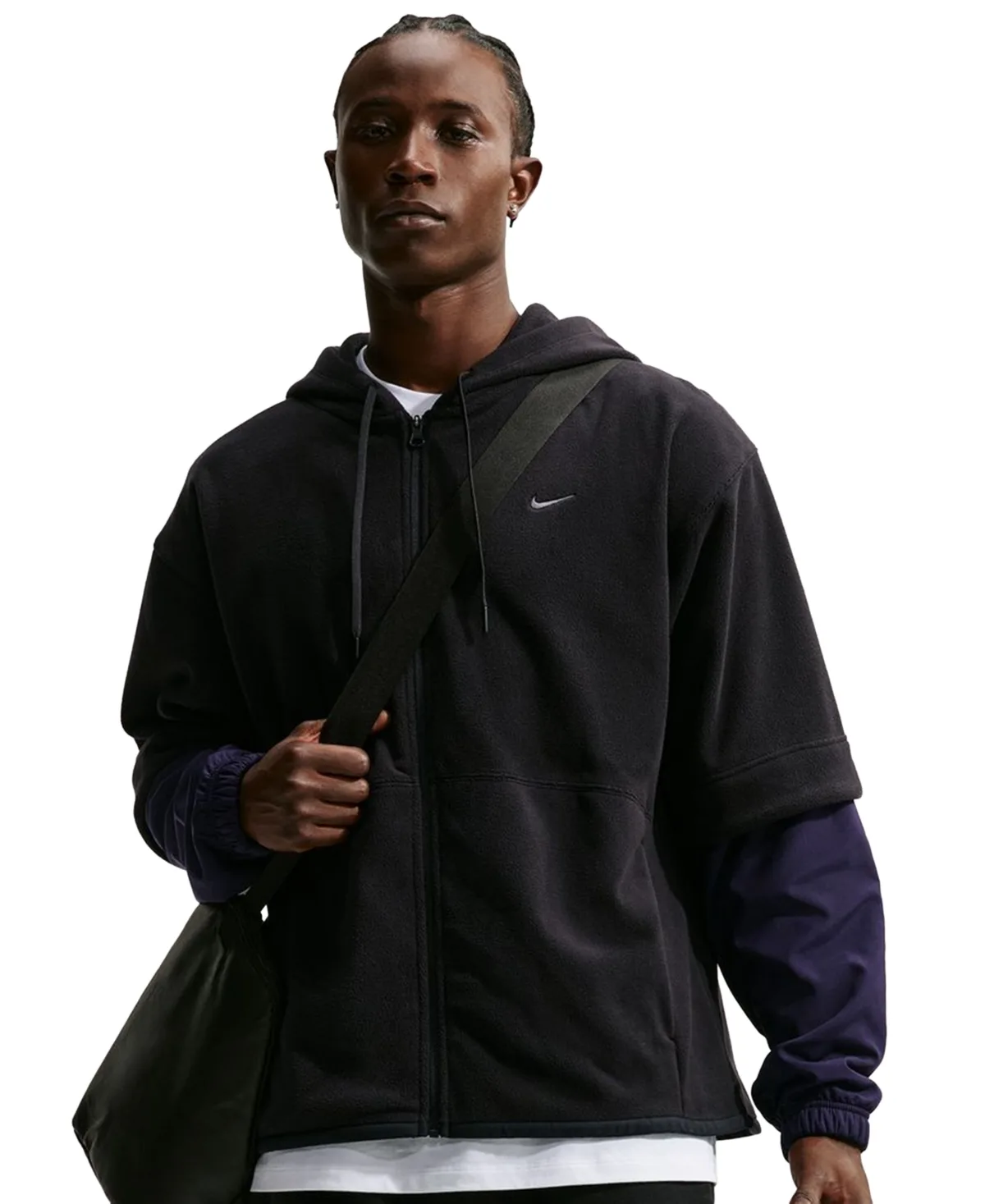 Therma Full-Zip Fleece Relaxed-Fit Hoodie by Nike