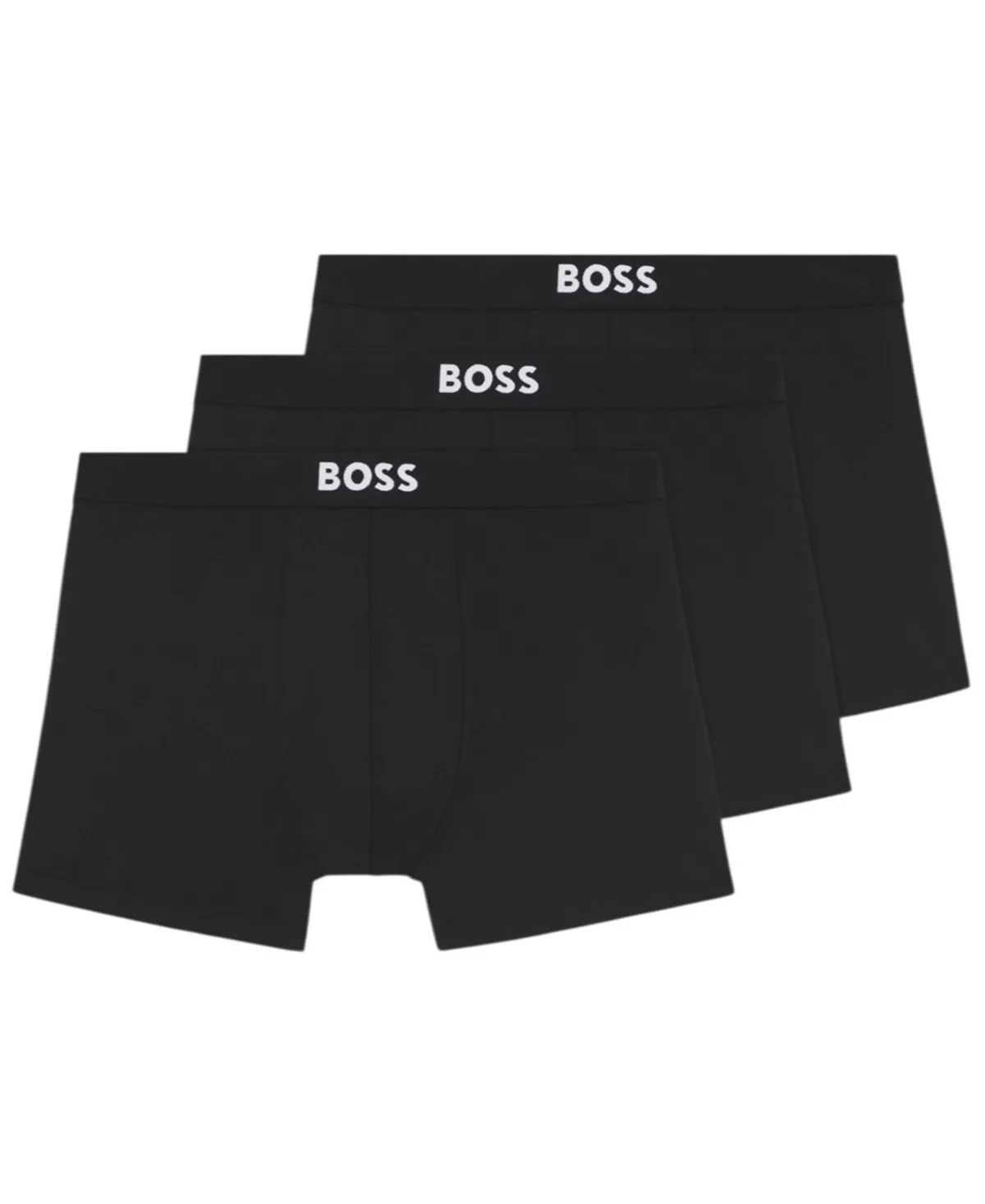 One Microfibre-Stretch Trunks, 3-Pack