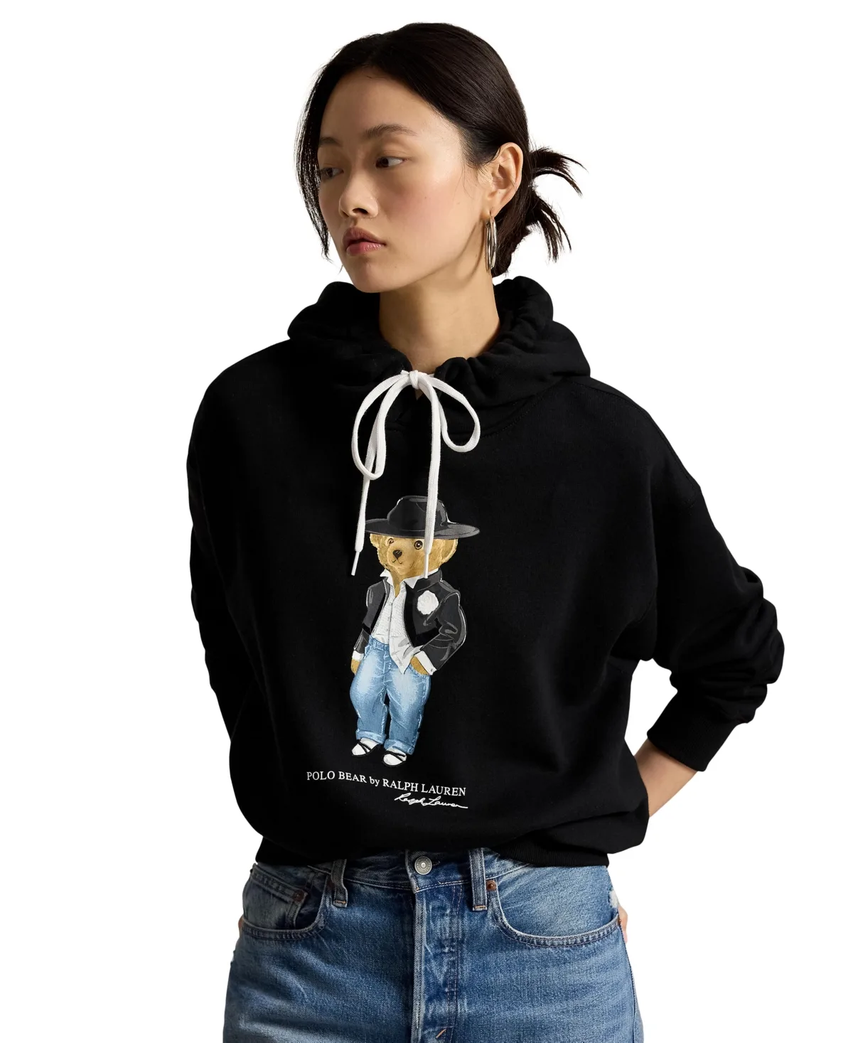 Polo Bear Graphic Fleece Hoodie Sweatshirt by Polo Ralph Lauren