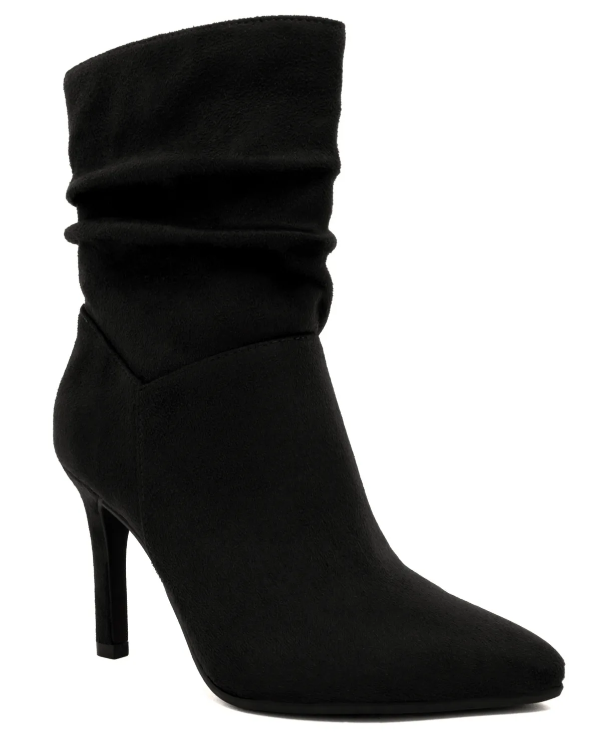 Venizzie Pointed Toe Slouchy Ankle Booties by Sugar