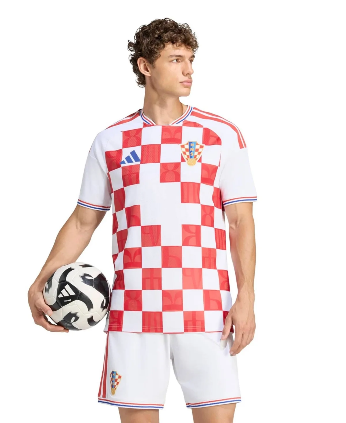 Croatia National Team 2027 Home On-Field Authentic Jersey by adidas