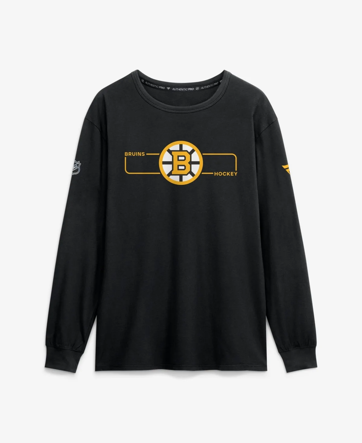 Boston Bruins Authentic Pro Primary Logo Long Sleeve T-Shirt
