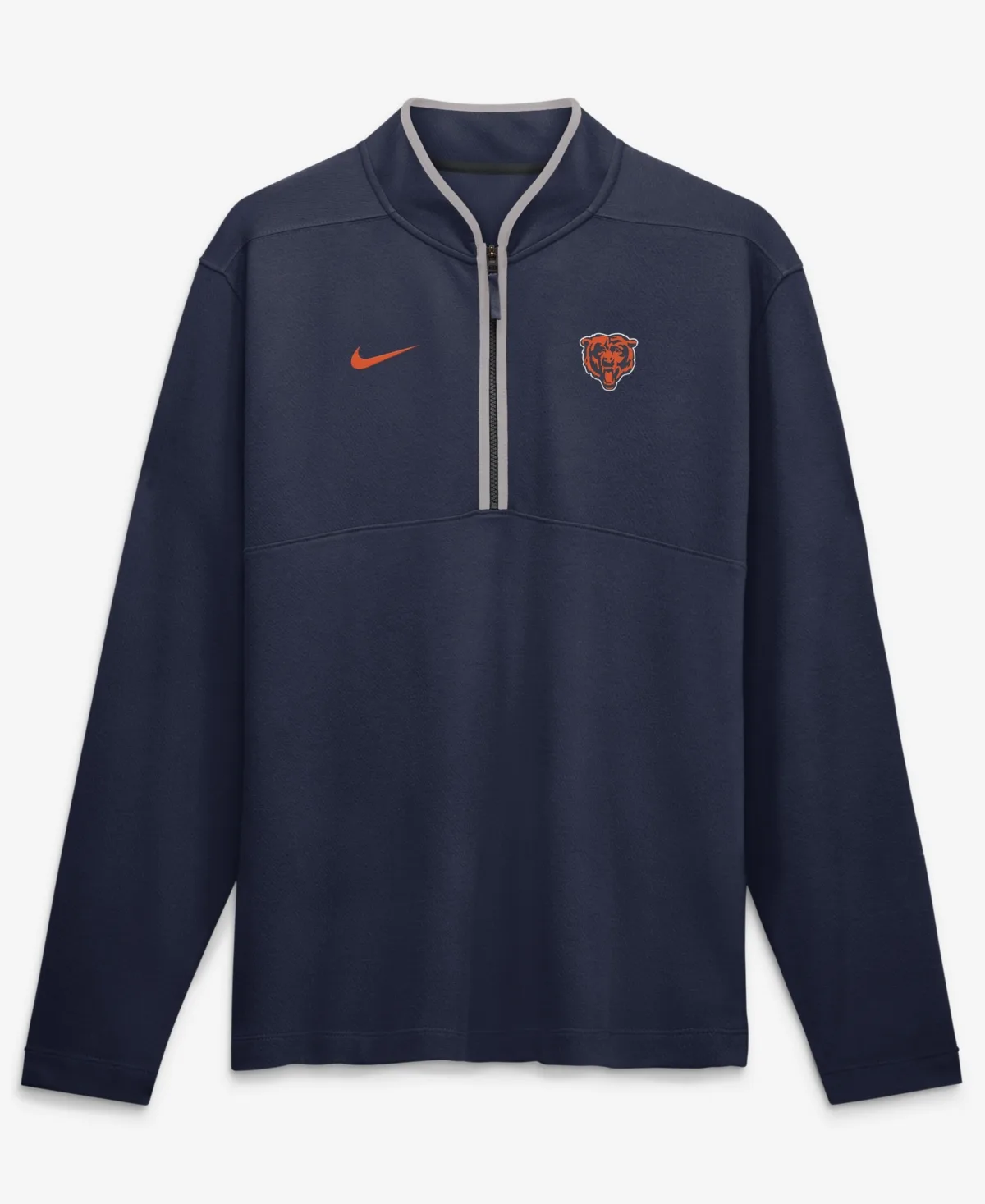 Chicago Bears Dri-Fit Victory Half-Zip Pullover by Nike