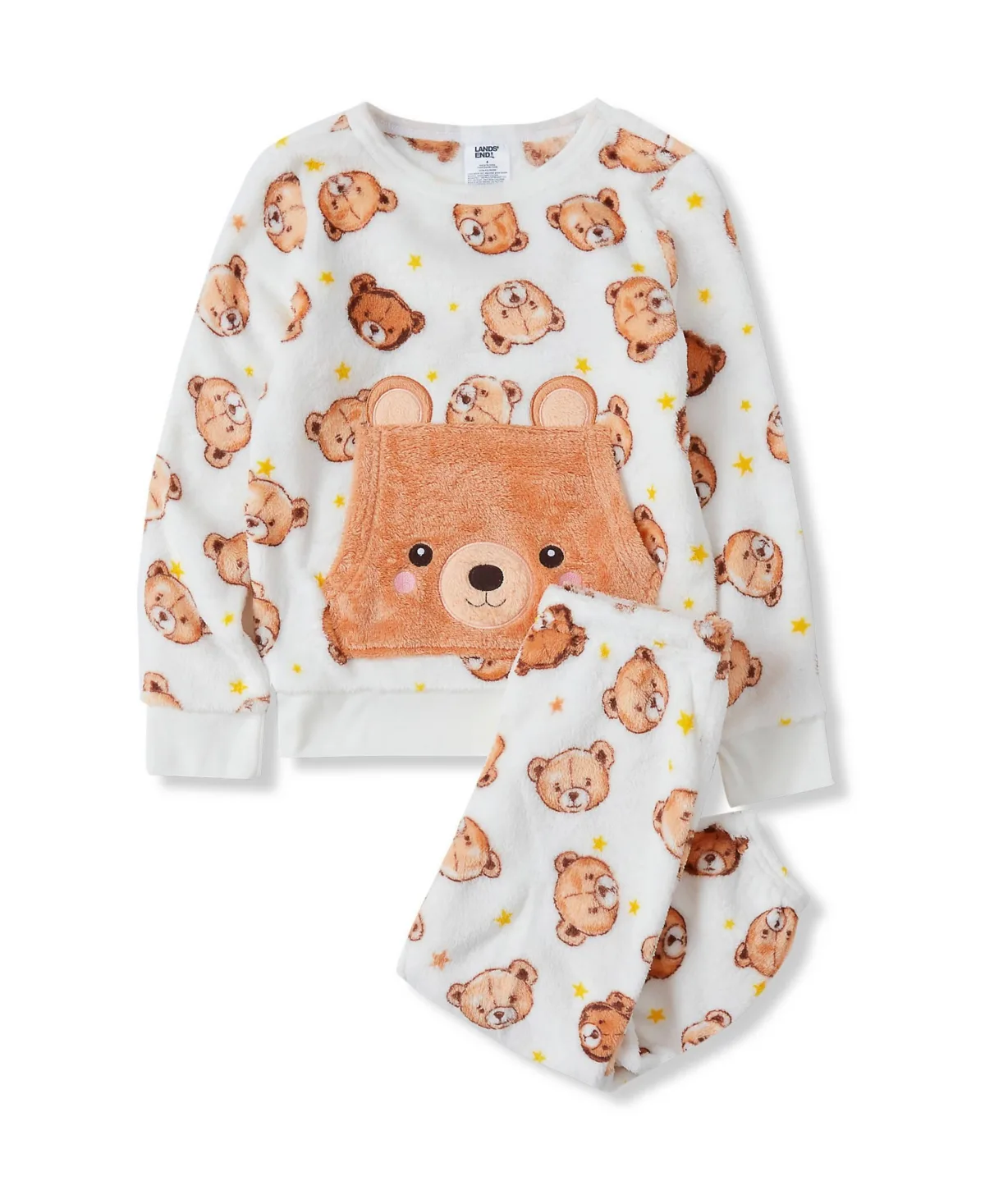 Plush Lounge Pajama Set by Lands' End