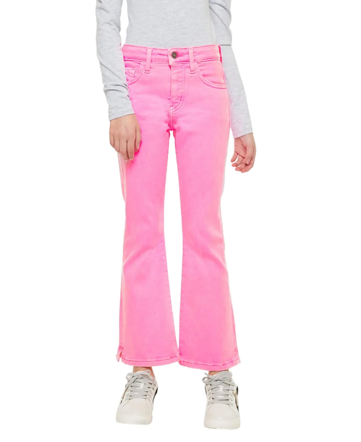 Bristol High Rise Kick Flare Jeans by Kancan