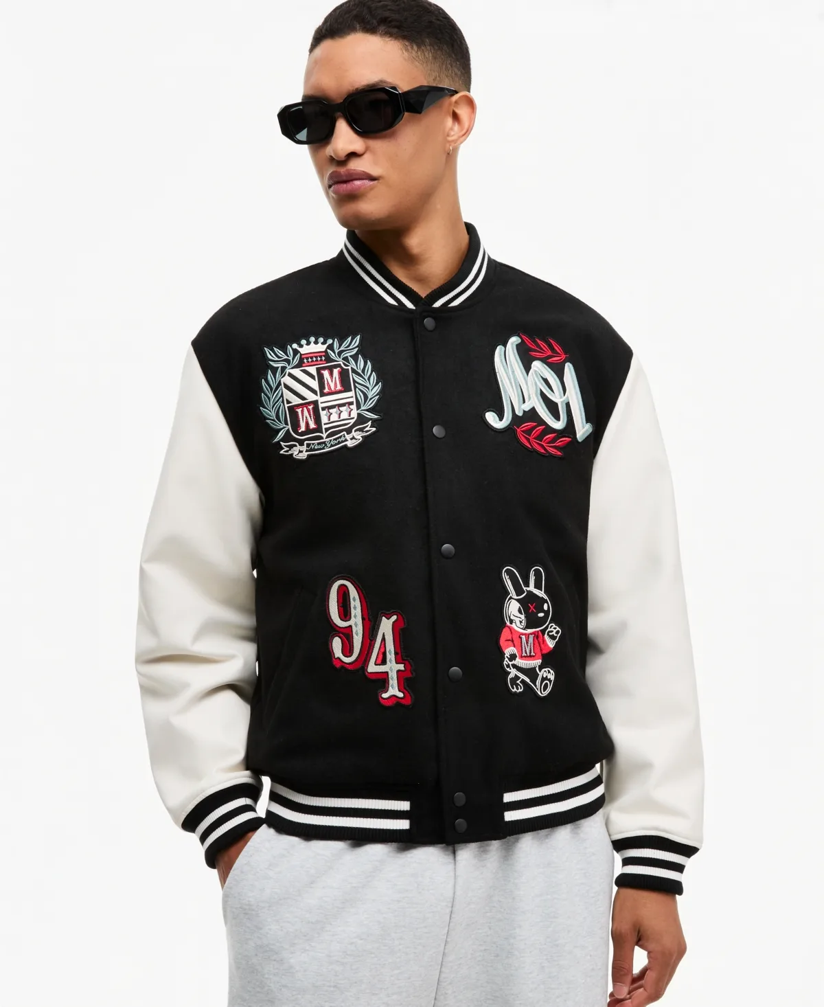 Patch Varsity Jacket by Mode of One