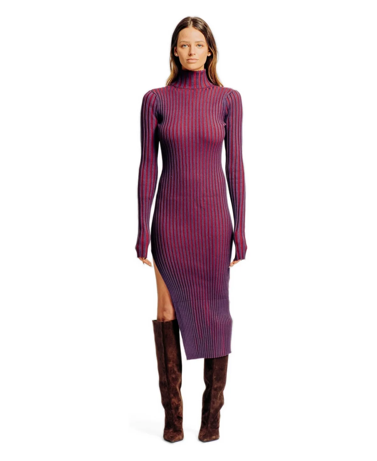 Cara Turtleneck Sweater Dress by Torn by Ronny Kobo