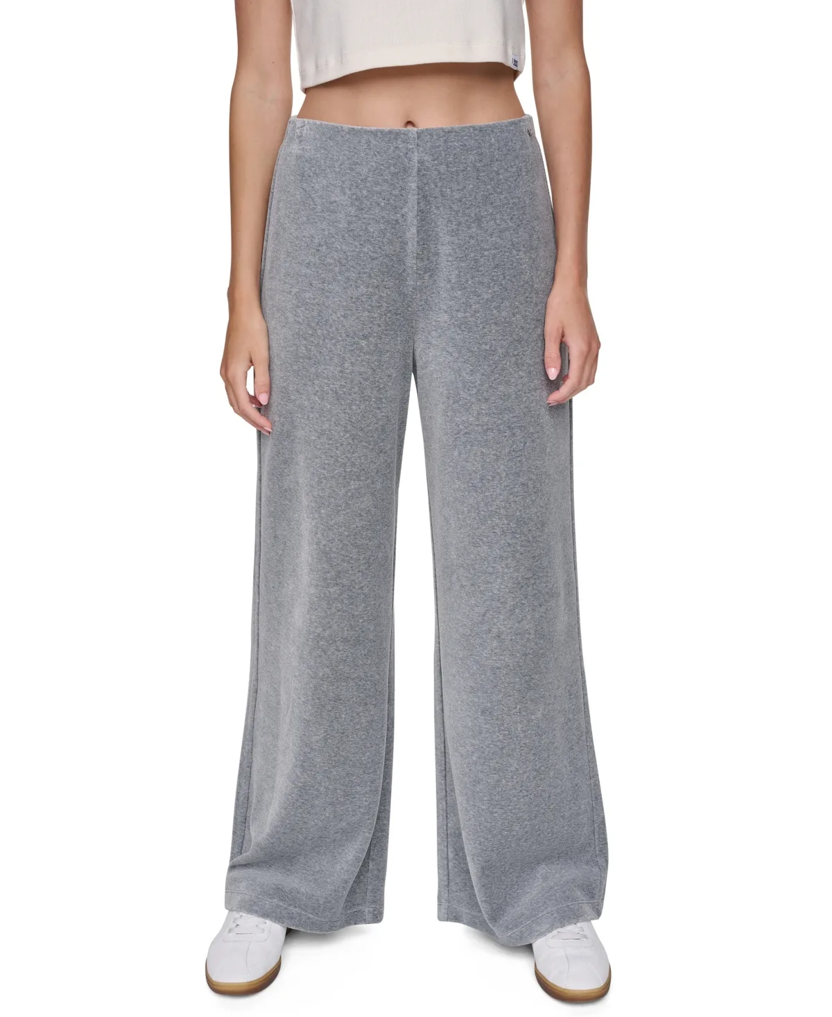 Jeans High-Rise Wide-Leg Pants by DKNY