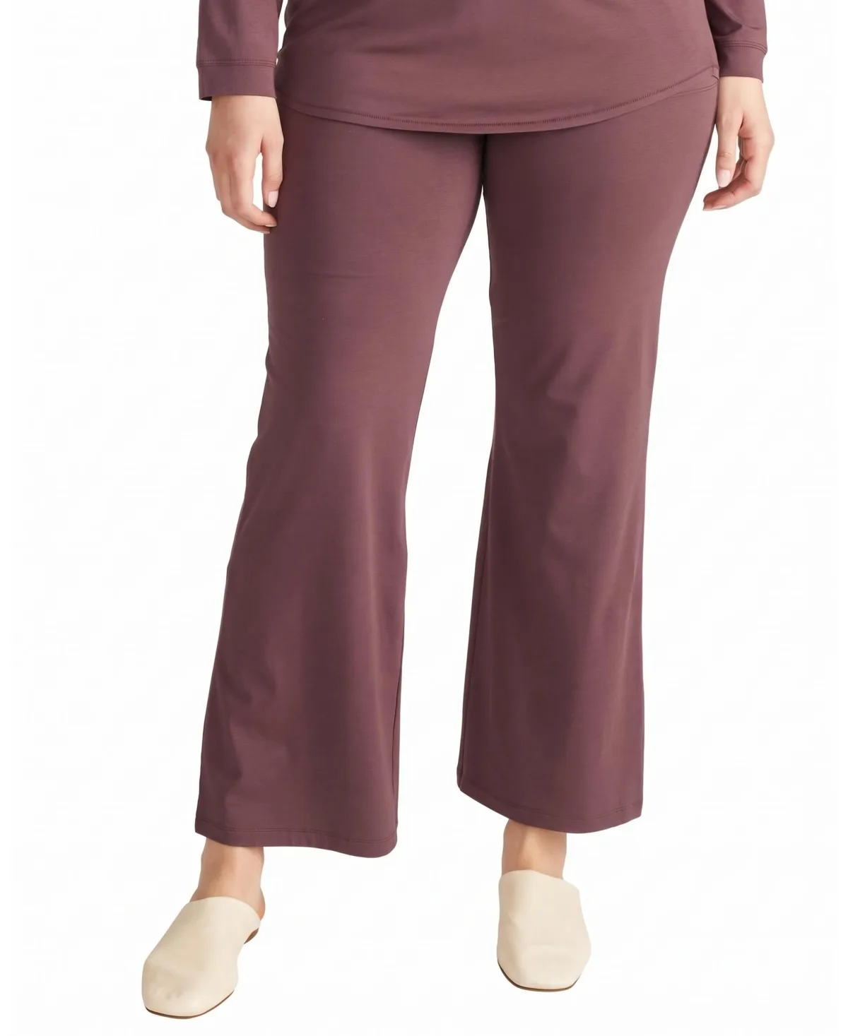 Ultimates Wide-Leg Lounge Pull-On Pants by Universal Standard