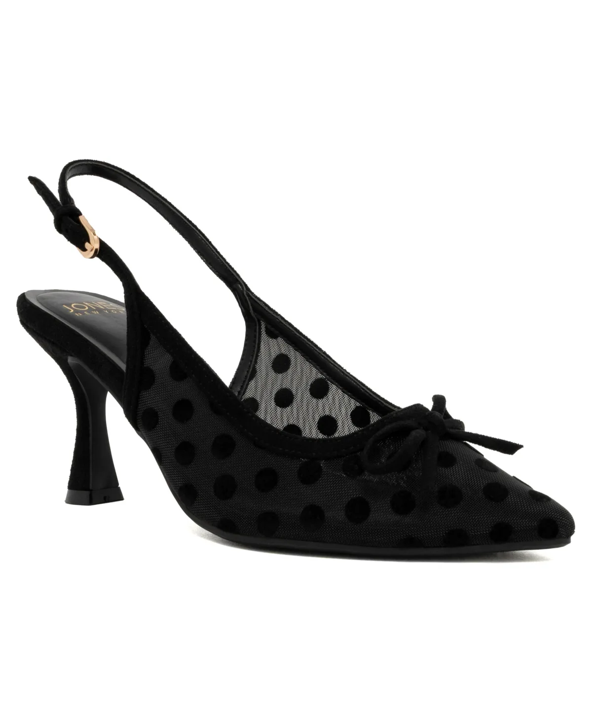 Indila Polka-Dot Slingback Pumps by Jones New York