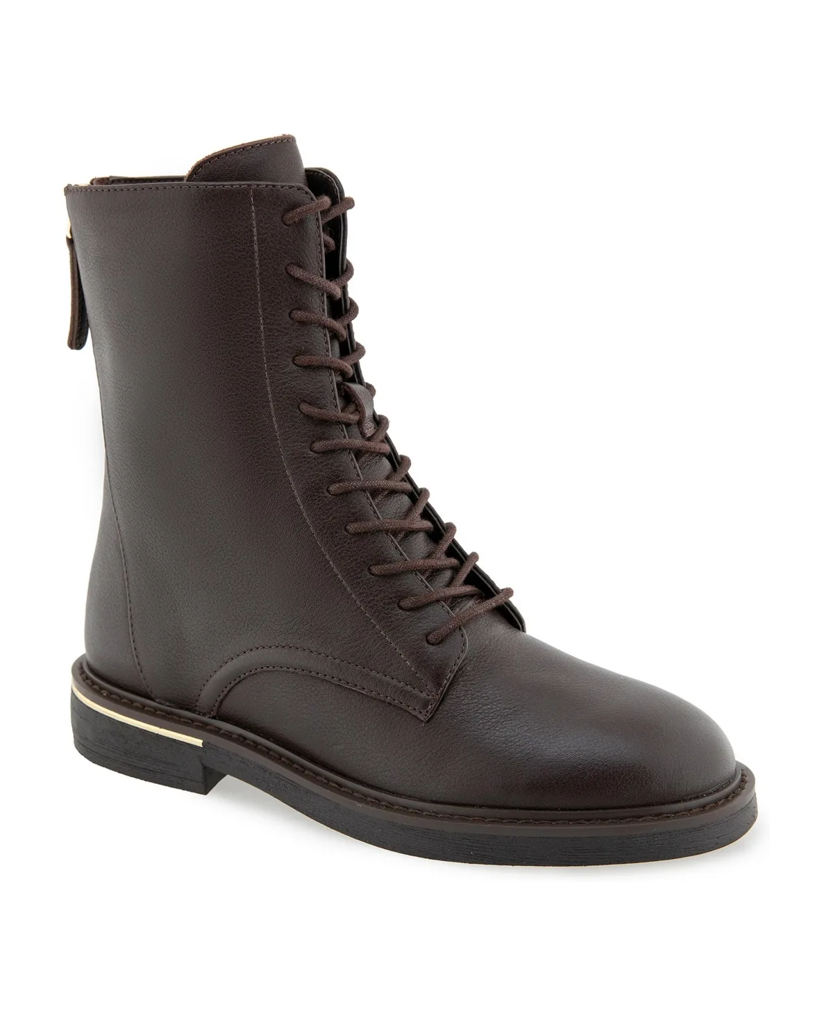 Haizea Combat Round-Toe Boots by Rebecca Minkoff