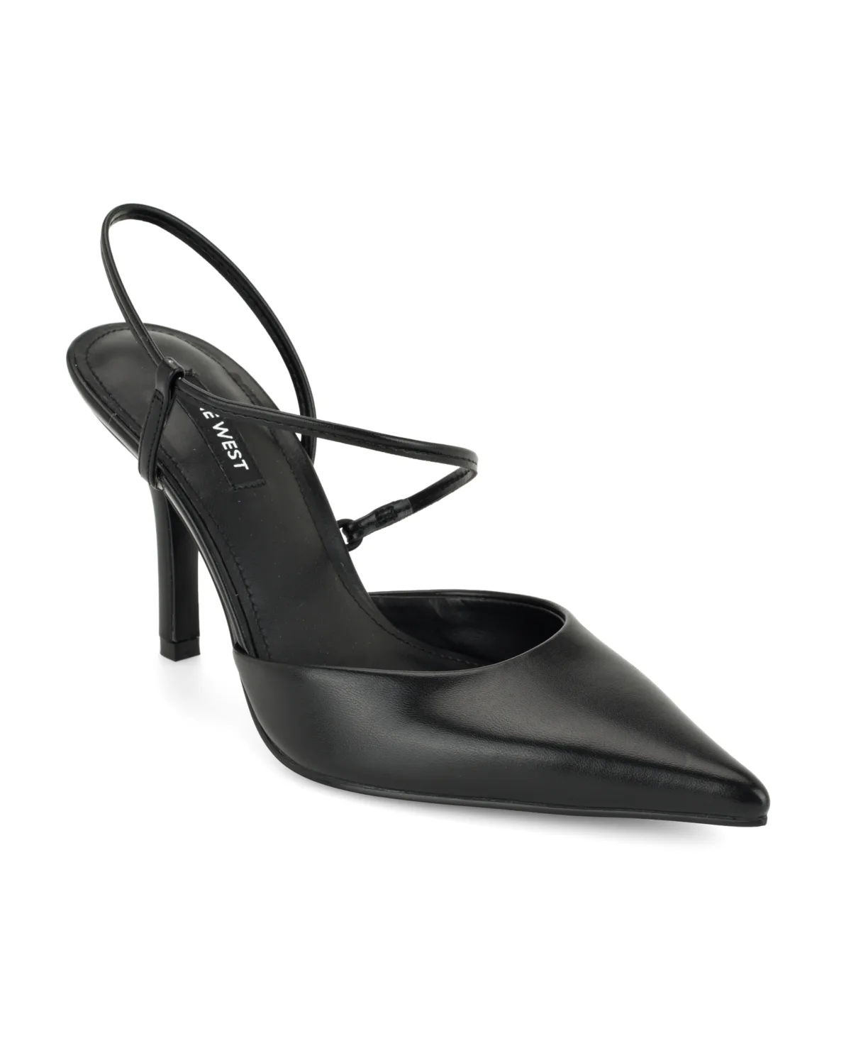 Galora Asymetrical Strap Stiletto Pumps by Nine West