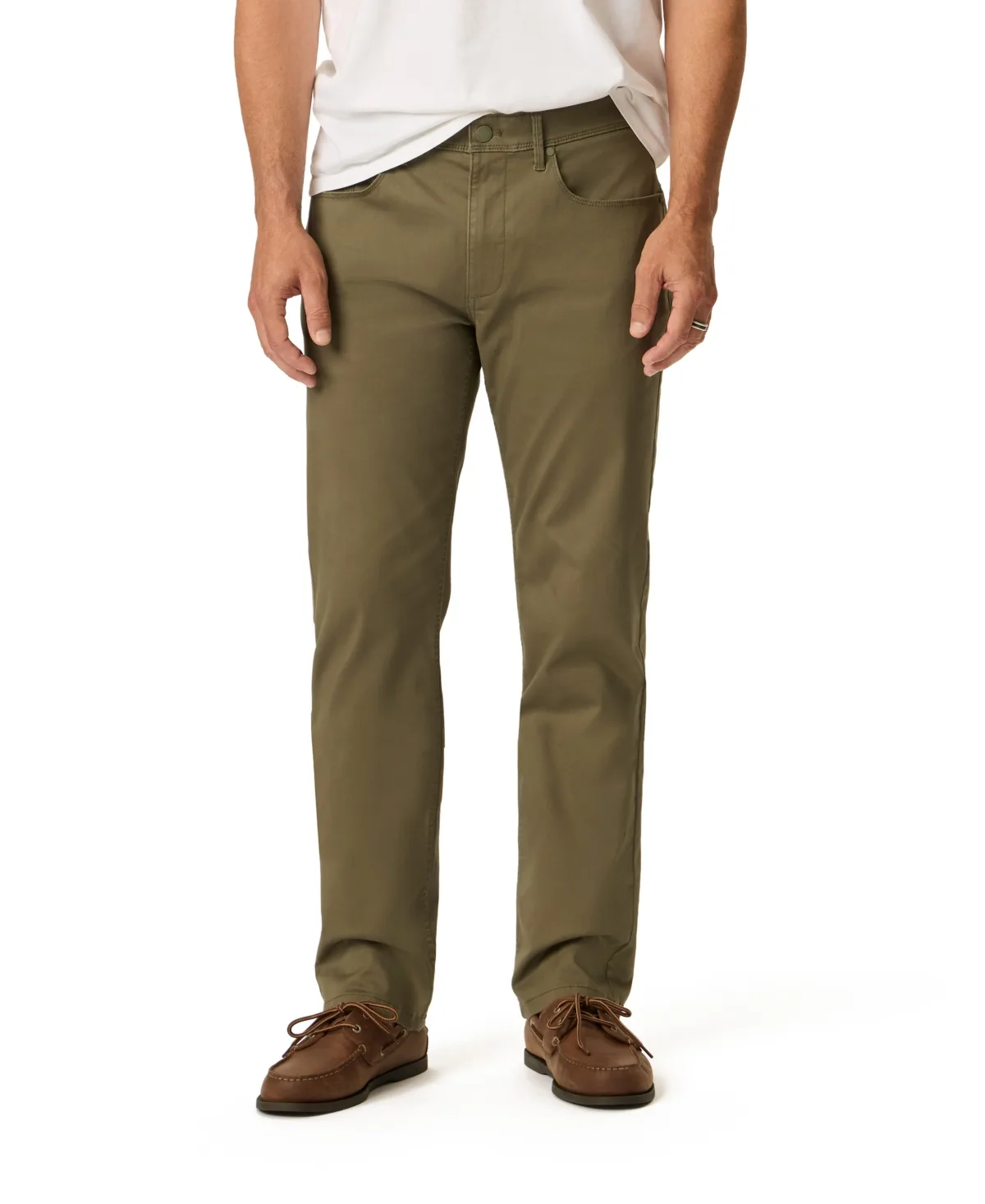Stretch 5-Pocket Sateen Pants