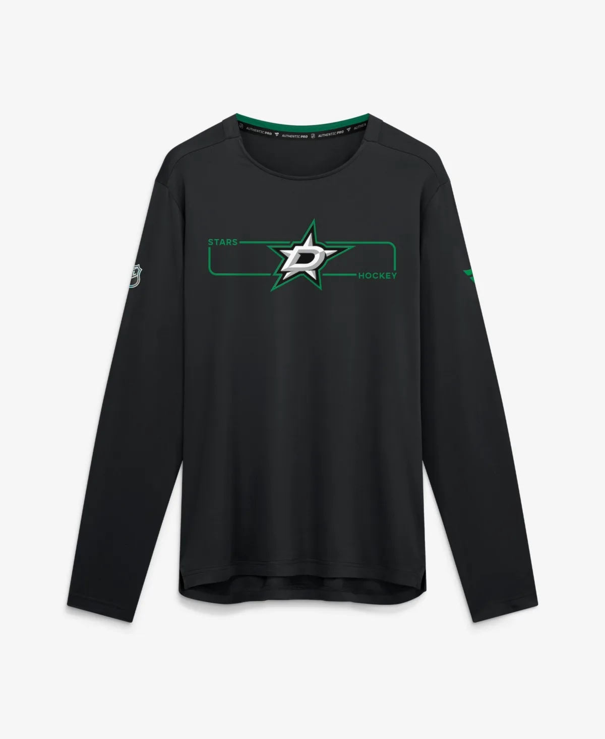 Dallas Stars Authentic Pro Rink Tech Long Sleeve T-Shirt