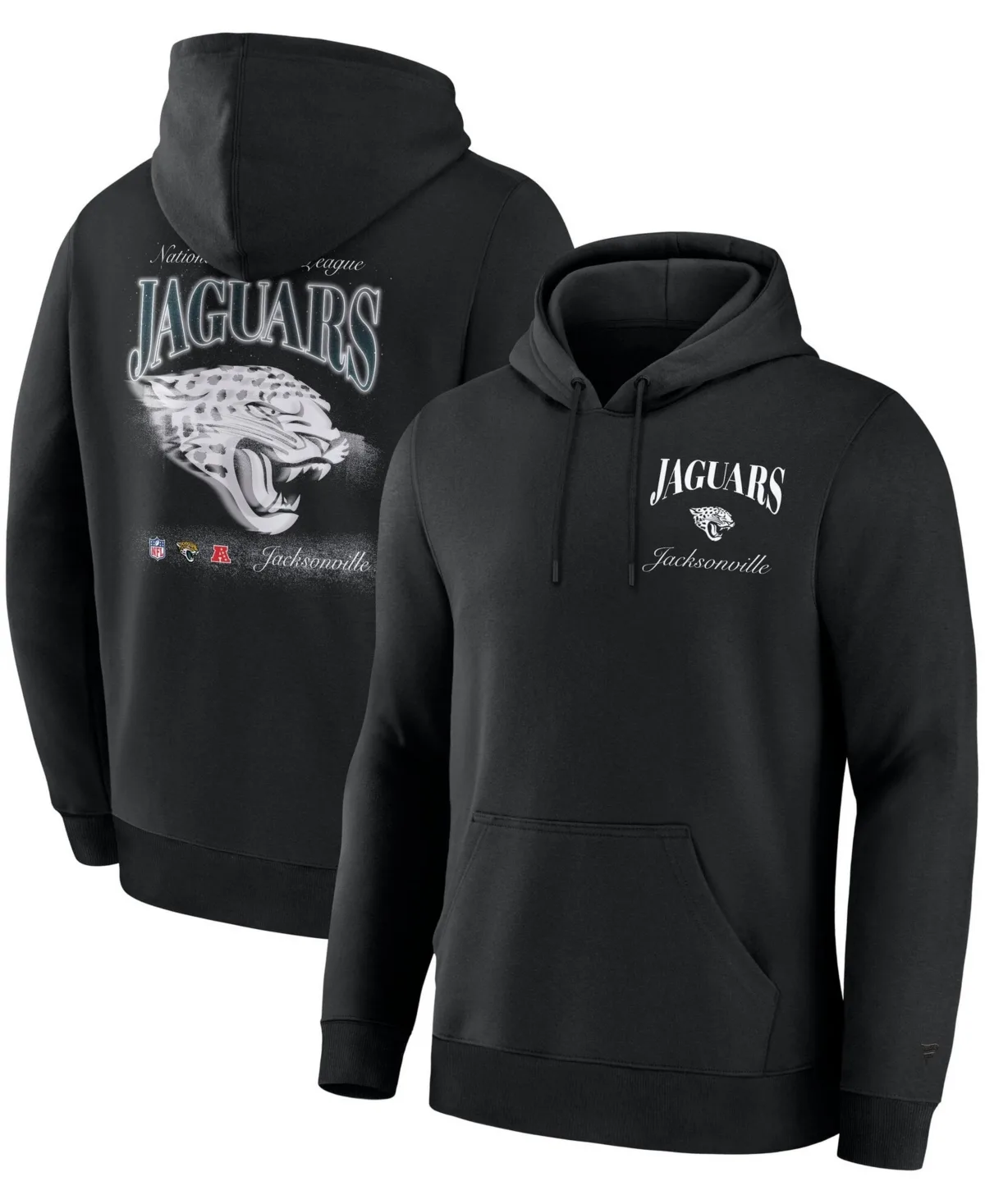 Jacksonville Jaguars Nightfall Long-Sleeves Fleece Hoodie by Fanatics